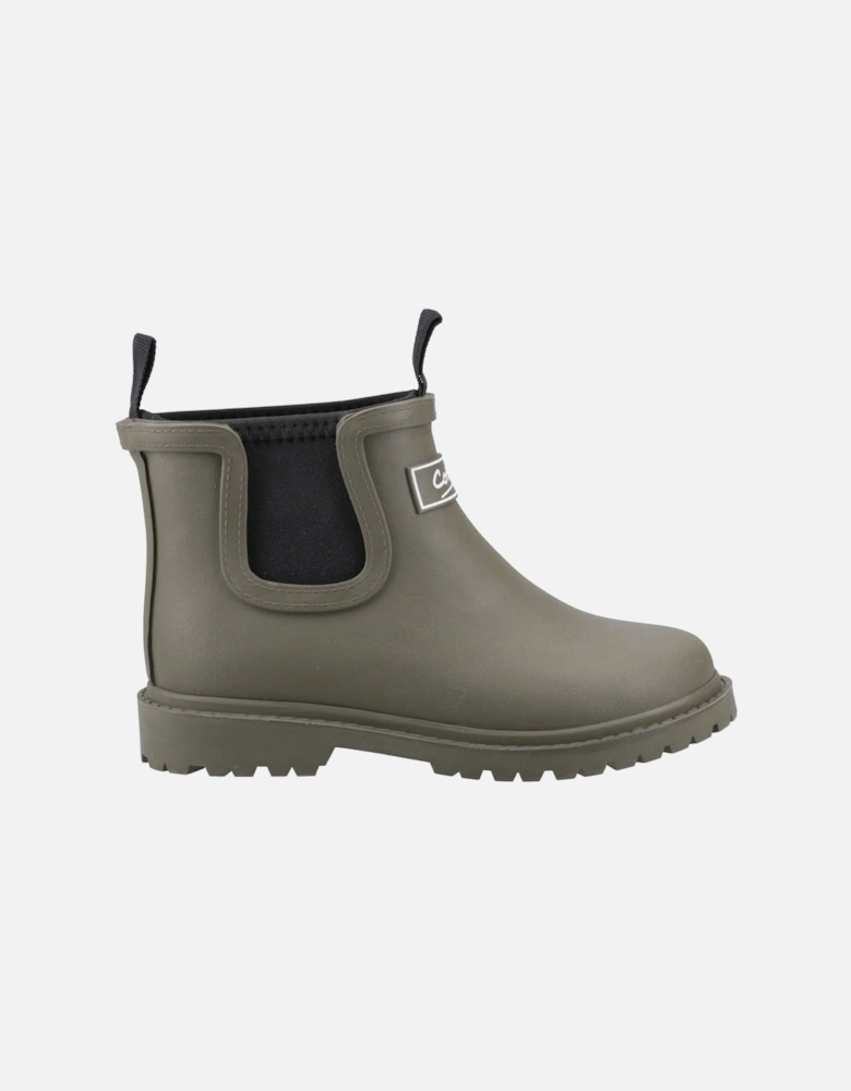 Barton Synthetic Khaki Wellington Boots