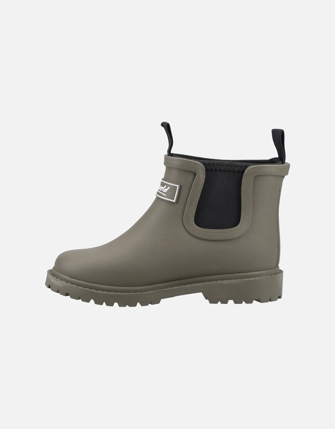 Barton Synthetic Khaki Wellington Boots