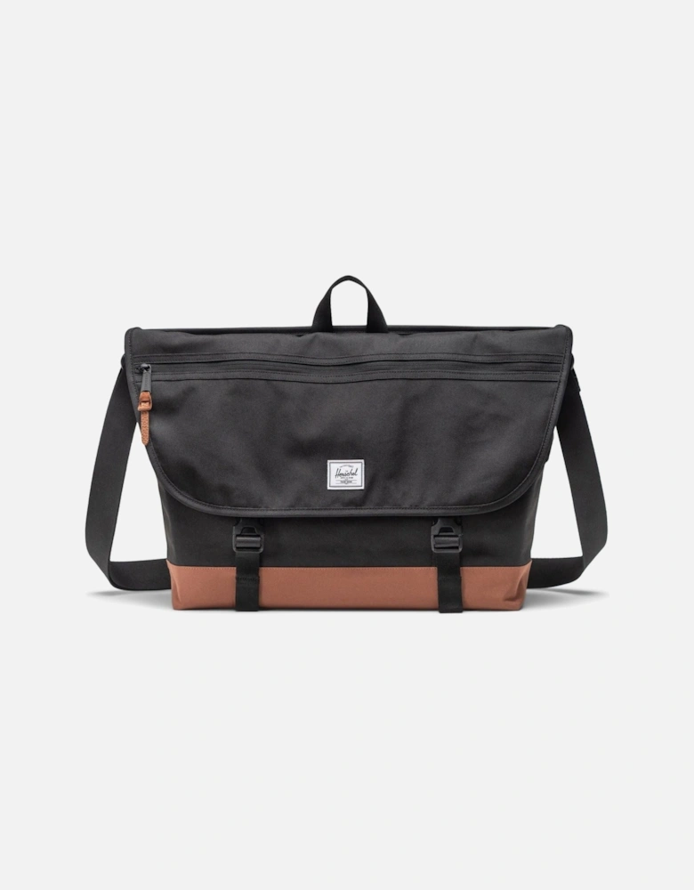 Cove Unisex Adults Black Messenger Bag