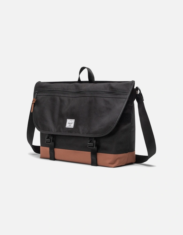 Cove Unisex Adults Black Messenger Bag
