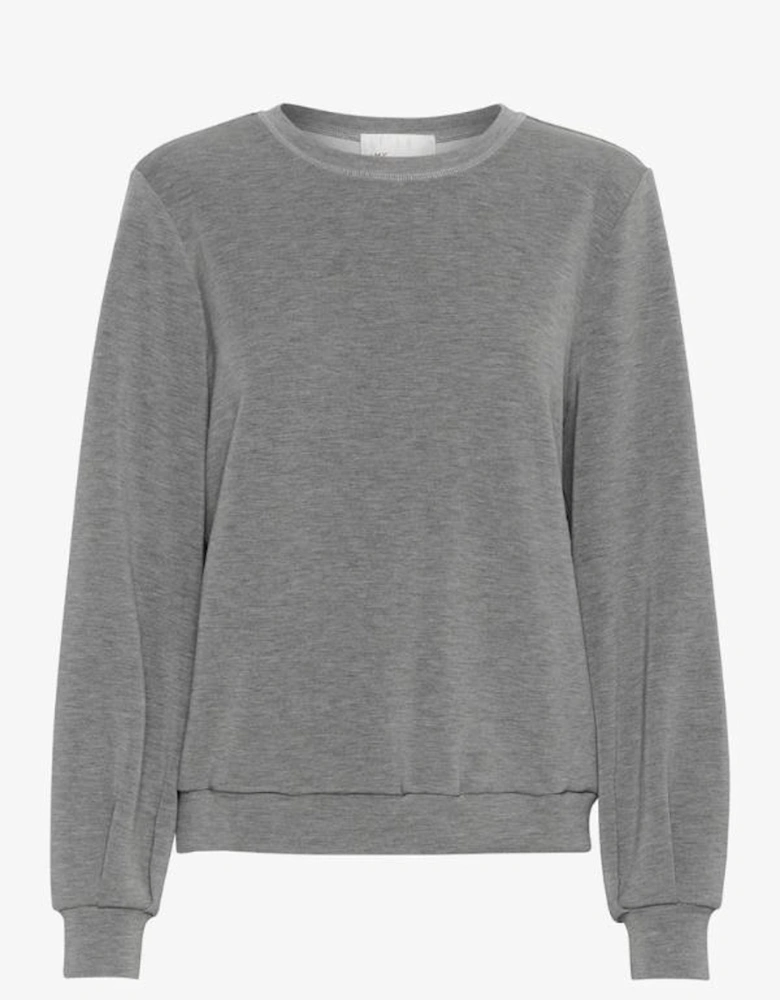 23 THE SWEAT BLOUSE - DARK GREY