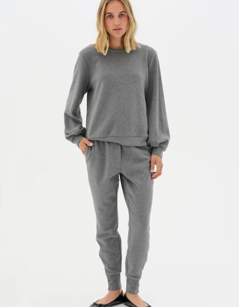 23 THE SWEAT BLOUSE - DARK GREY