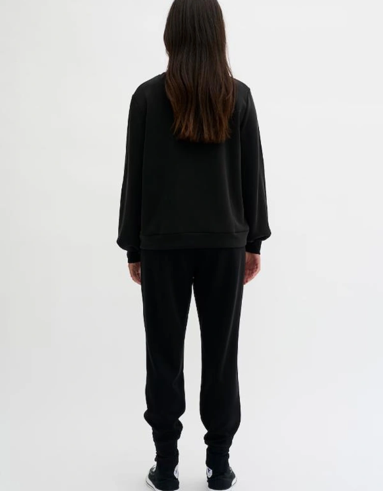 23 THE SWEAT BLOUSE - BLACK