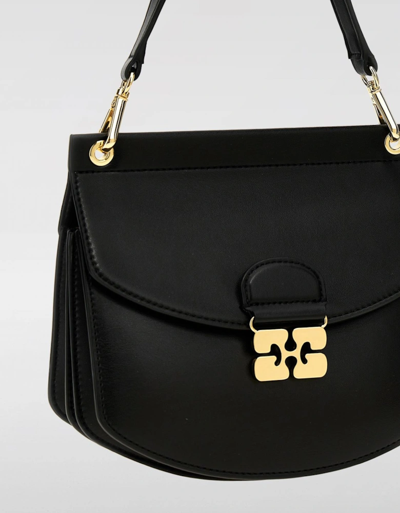 Shoulder Bag with Unique Closure