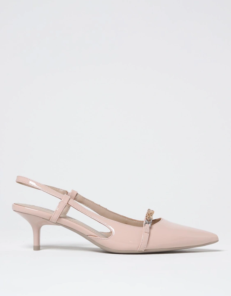 Slingback Kitten Heel Pump