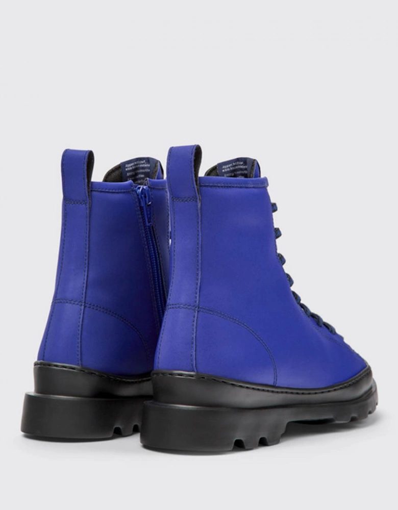 Stylish Lace-Up Boots with Durable Outsole and Comfortable Textile Lining