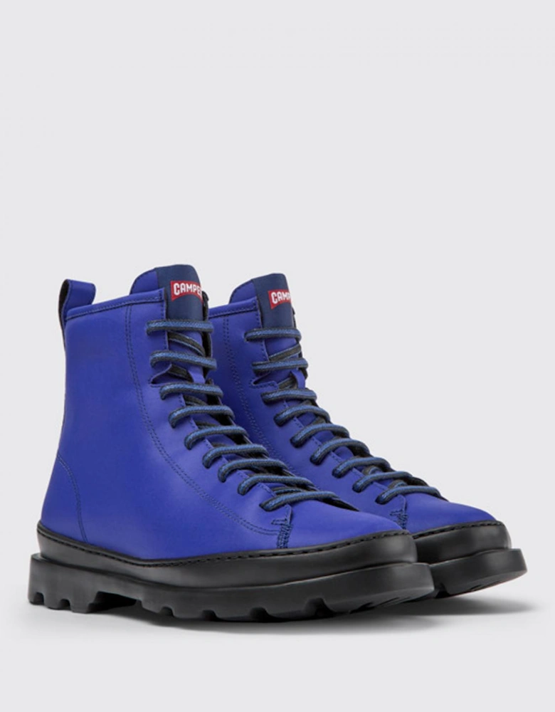 Stylish Lace-Up Boots with Durable Outsole and Comfortable Textile Lining