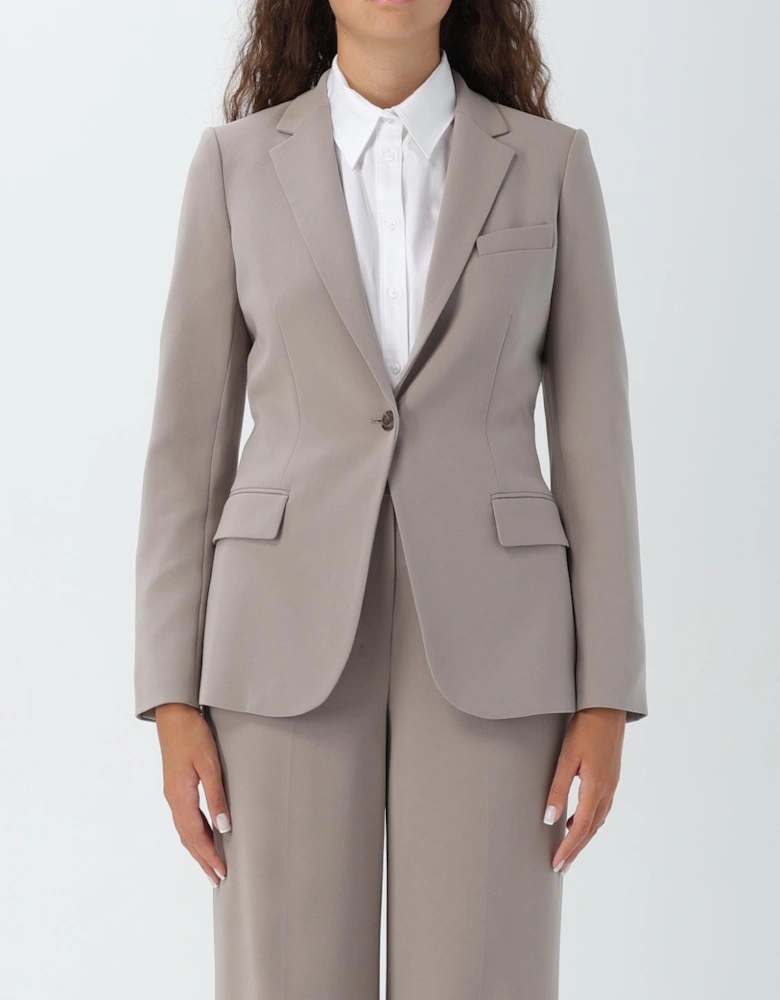 Tailored Notch Lapel Blazer