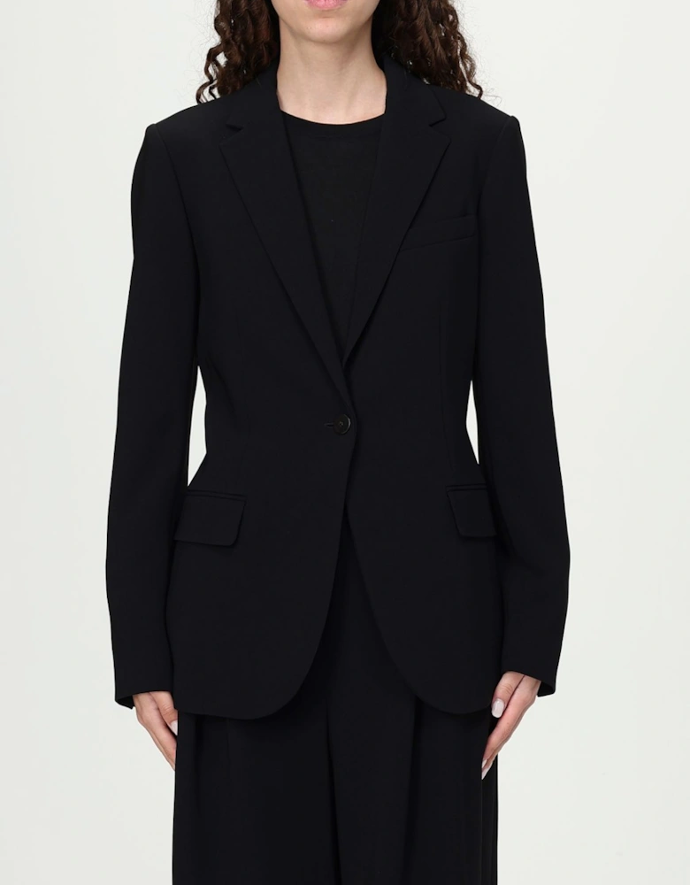 Tailored Notch Lapel Blazer