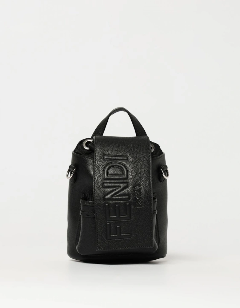 Mini Backpack Leather Zip