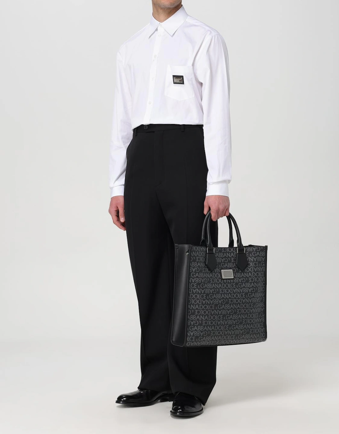 Classic Poplin Shirt Logo Patch