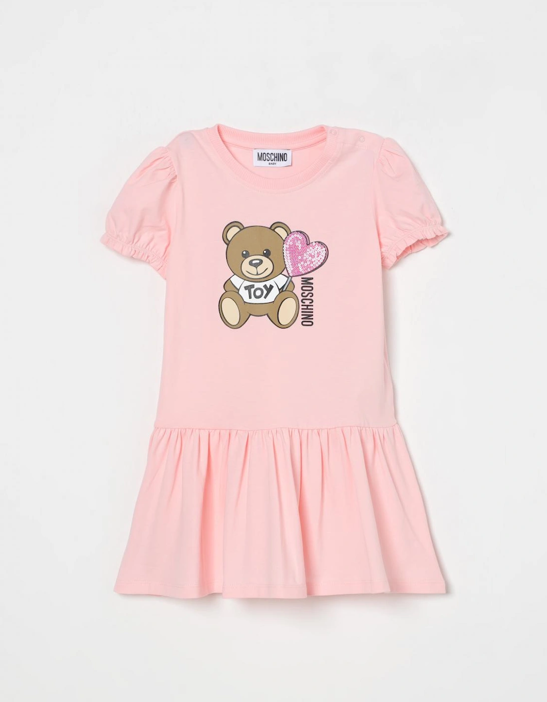 Teddy Bear Dress ALine Ruffle, 6 of 5