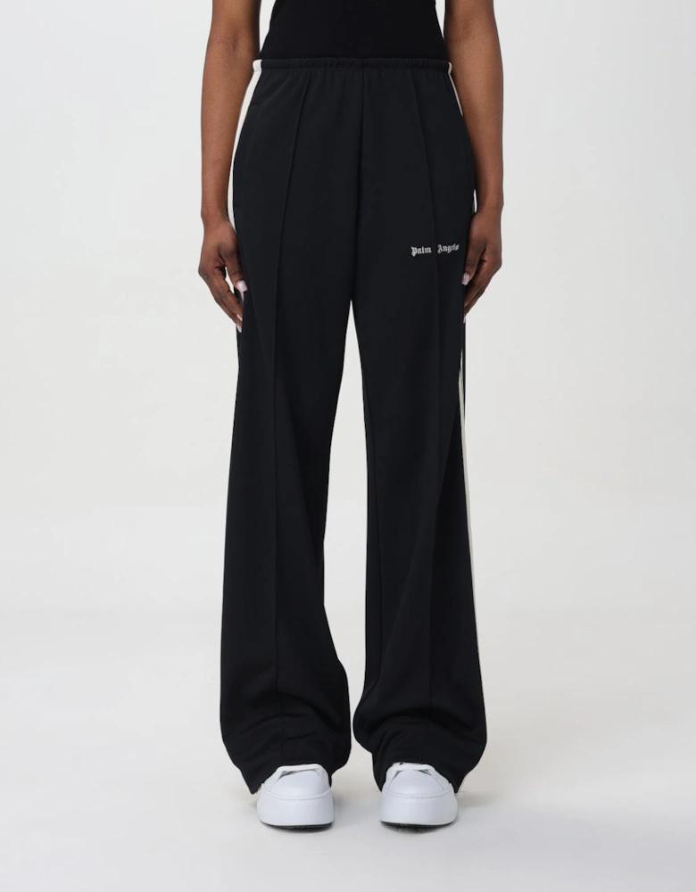 Wide Leg Pants with Side Stripes