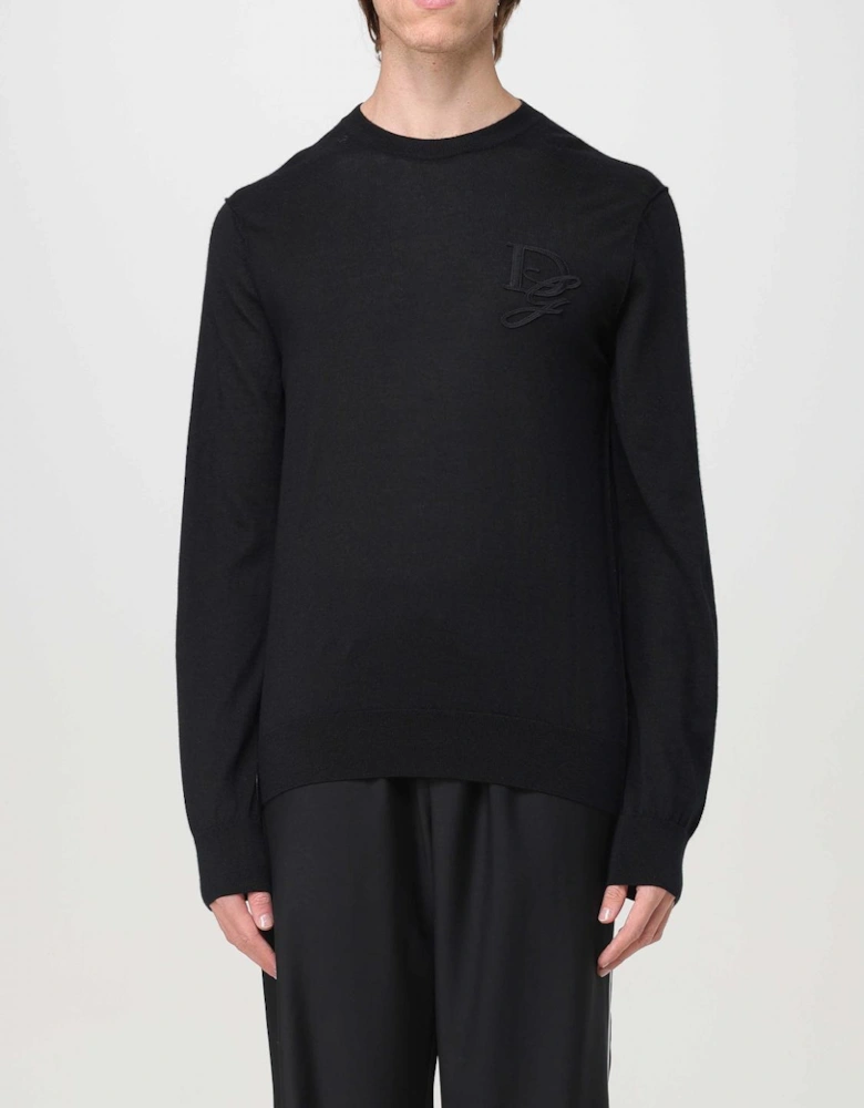 Merino Wool Knit Crew Neck Sweater