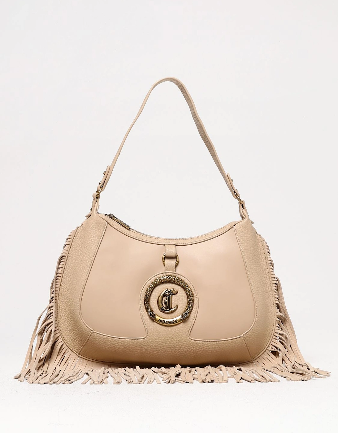 Fringe Leather Shoulder Bag