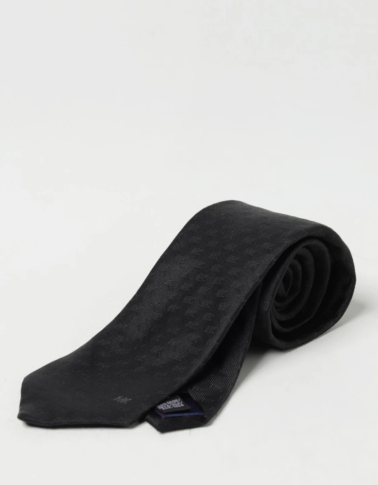 Silk Tie MK Logo Pattern