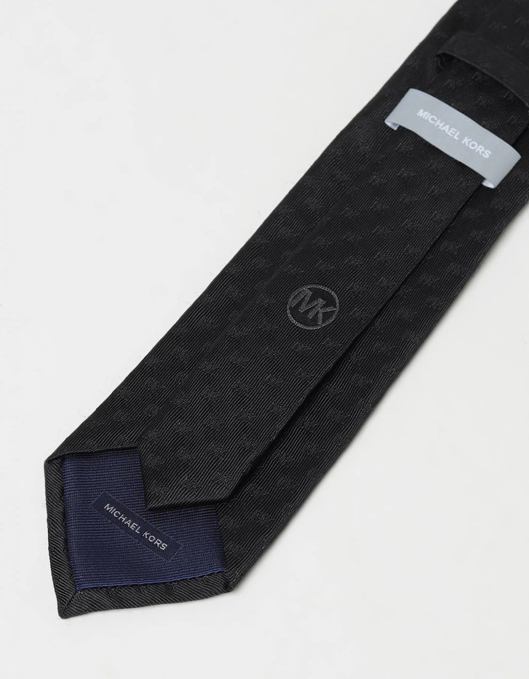 Silk Tie MK Logo Pattern