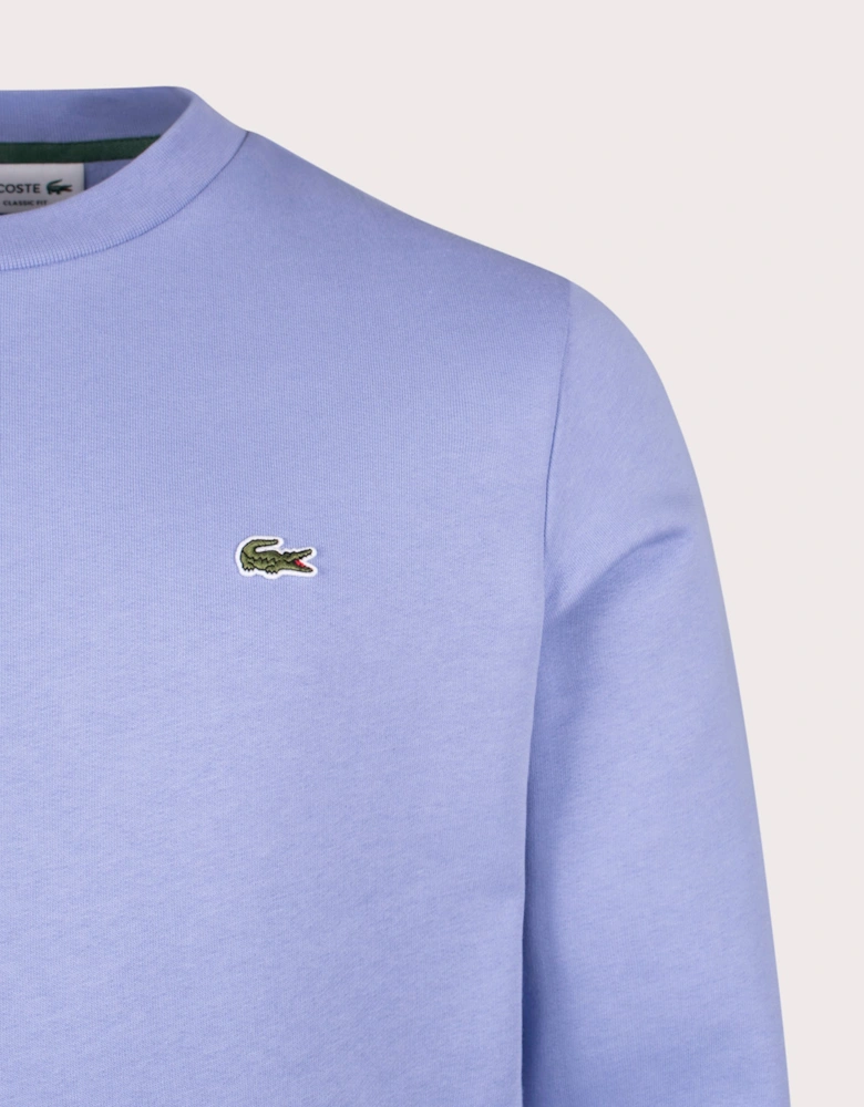 Relaxed Fit Brushed Cotton Sweatshirt
