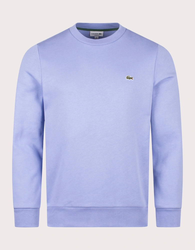 Relaxed Fit Brushed Cotton Sweatshirt