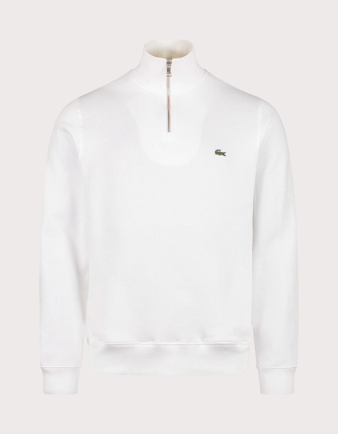 Quarter Zip Croc Logo Sweatshirt, 4 of 3