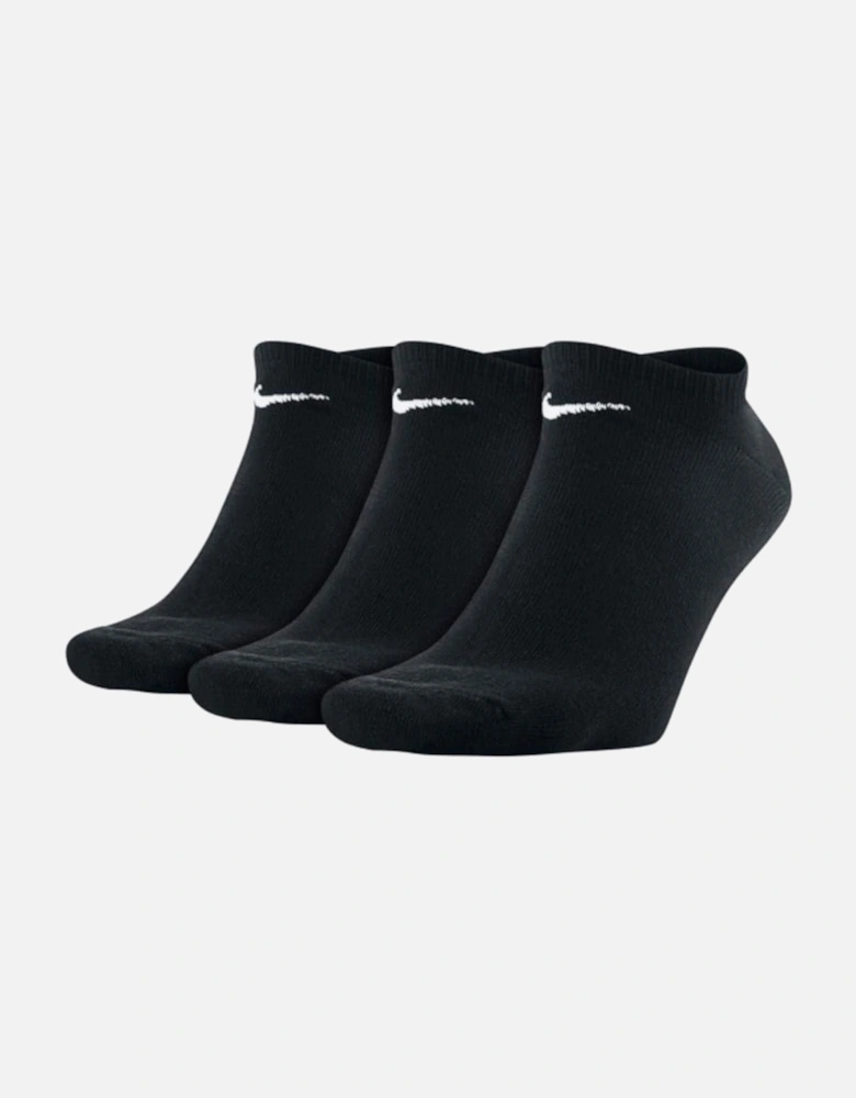 Lightweight No Show Socks Black