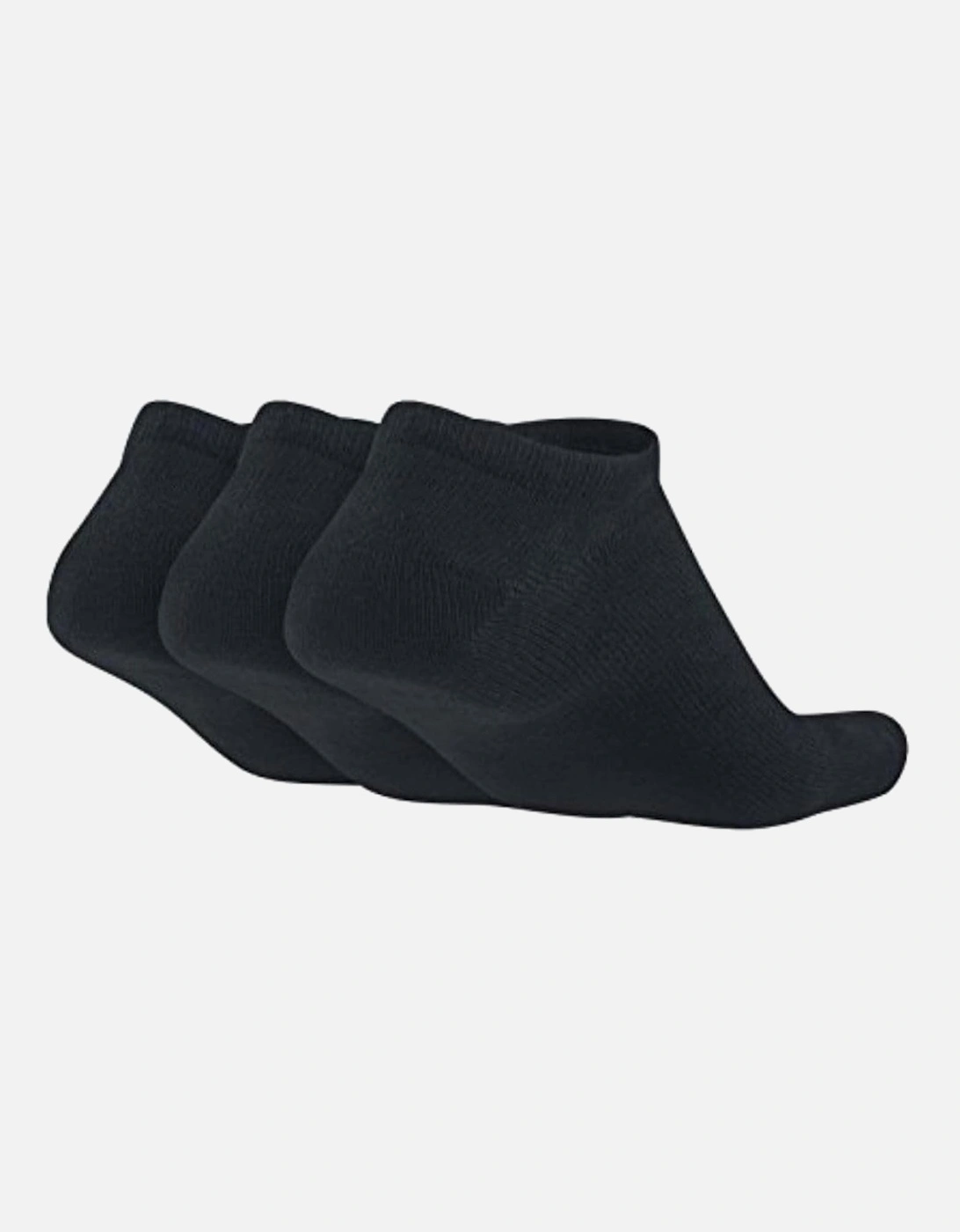 Lightweight No Show Socks Black