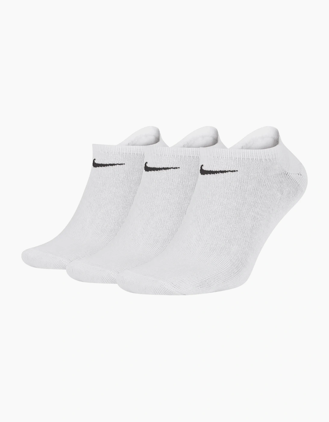 Nike Nike Lightweight No Show Socks White - White/White/White