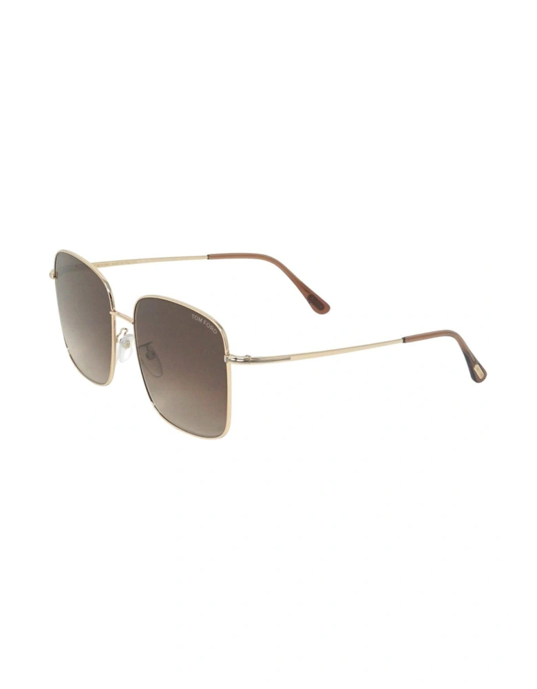 Tom Ford FT0894-K 28F Shiny Rose Gold Sunglasses