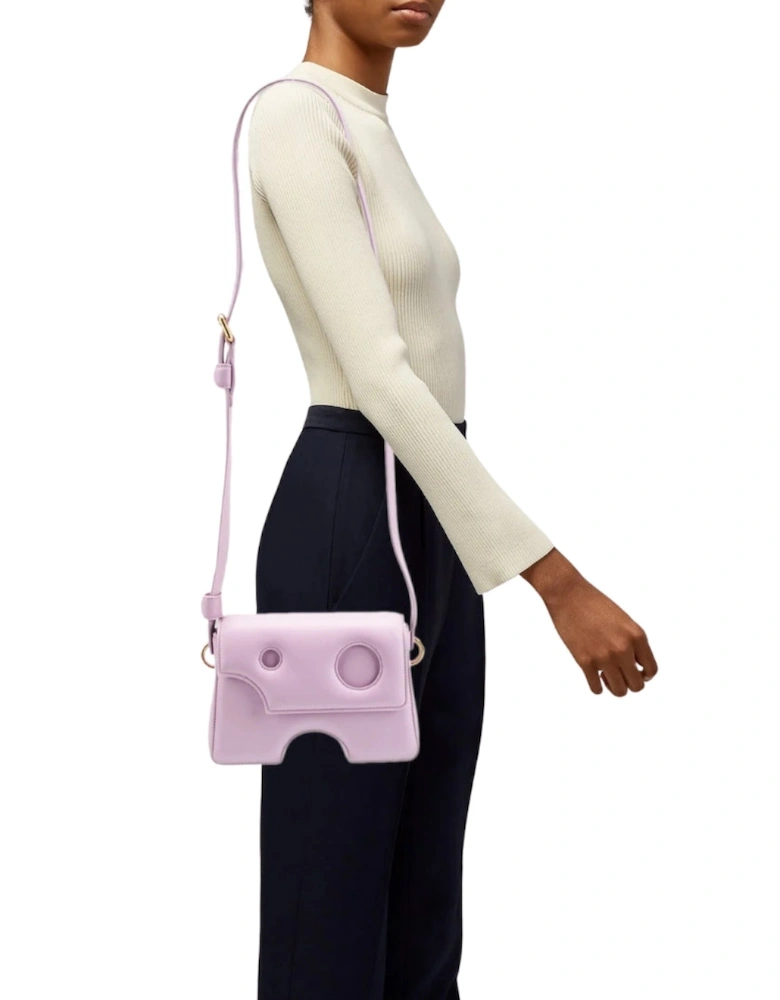Off-White Burrow Shoulder 22 Lilac Over Shoulder Bag