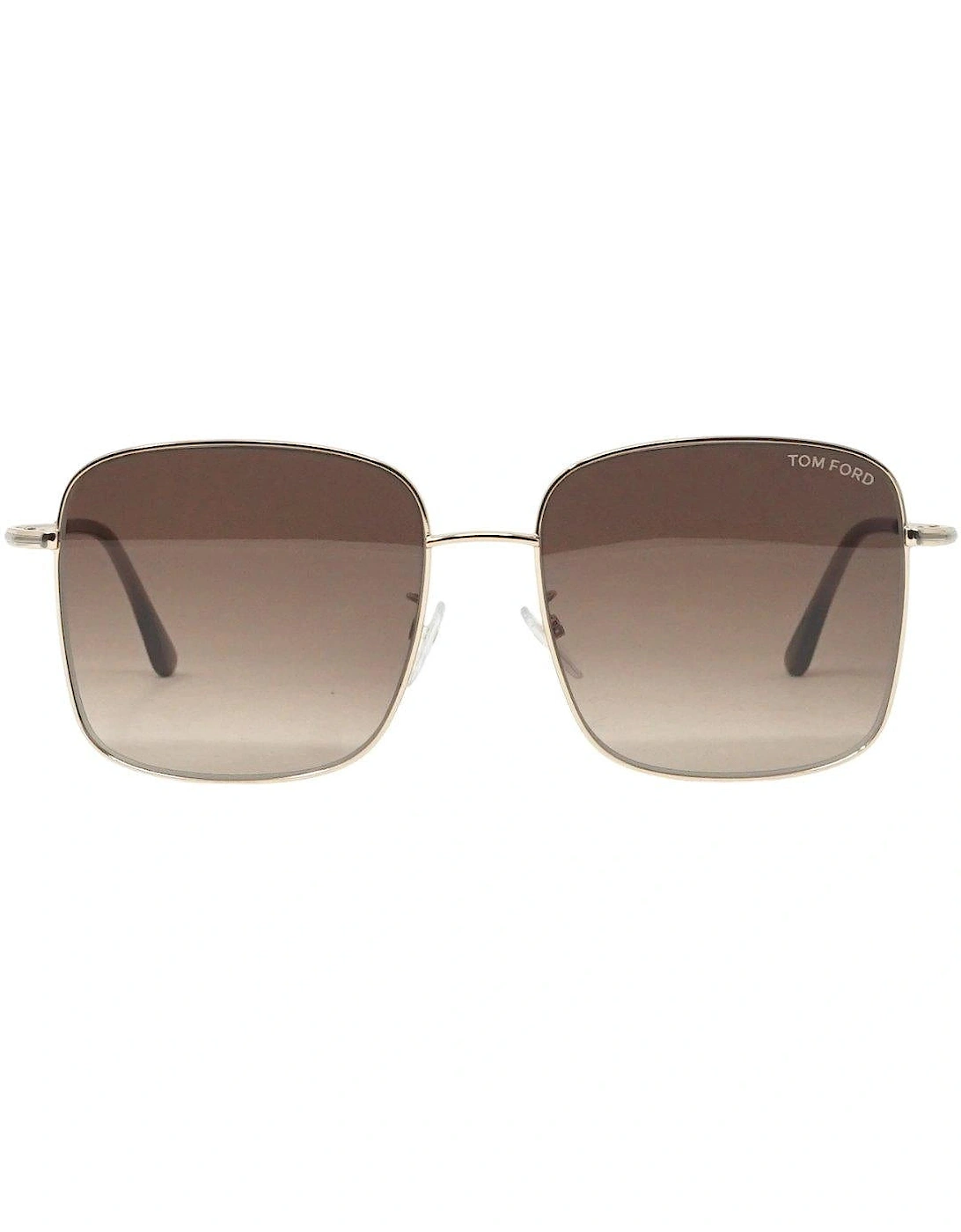Tom Ford Women's Gold Ft0894-K 28F Shiny Rose Sunglasses