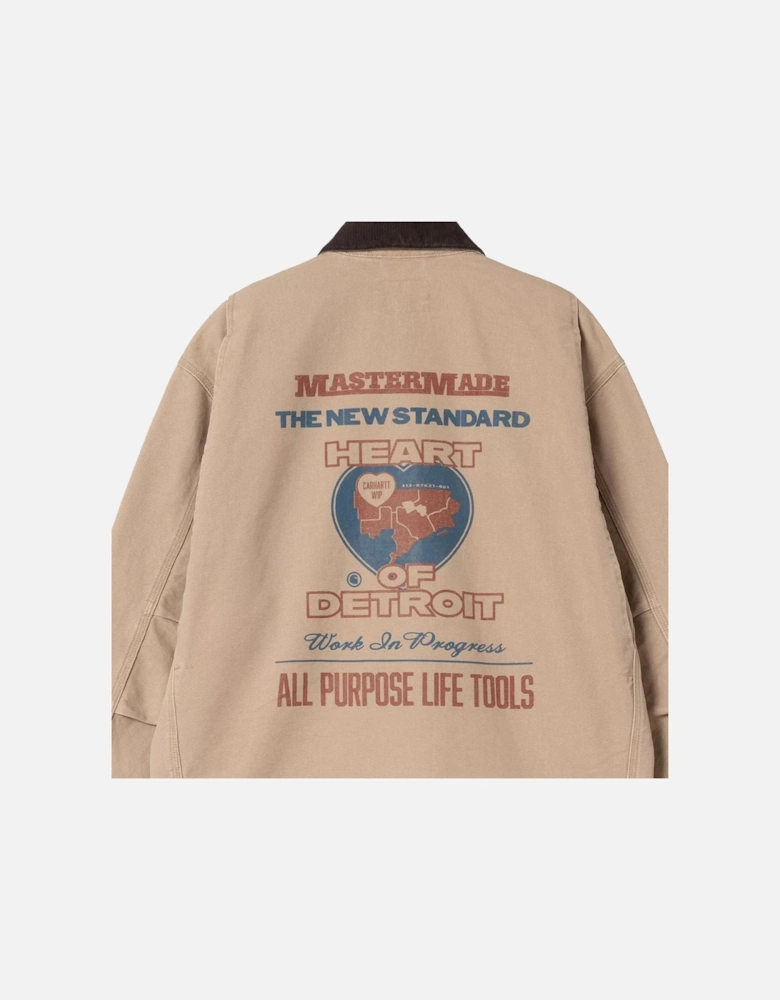 OG Arcan Graphic Jacket Dusty H Brown/Tobacco