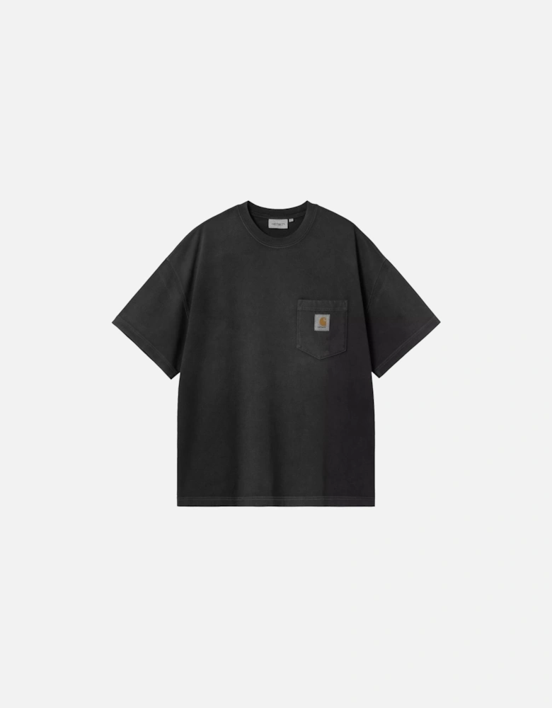 Hudson Pocket T-Shirt Black Chalk Wash