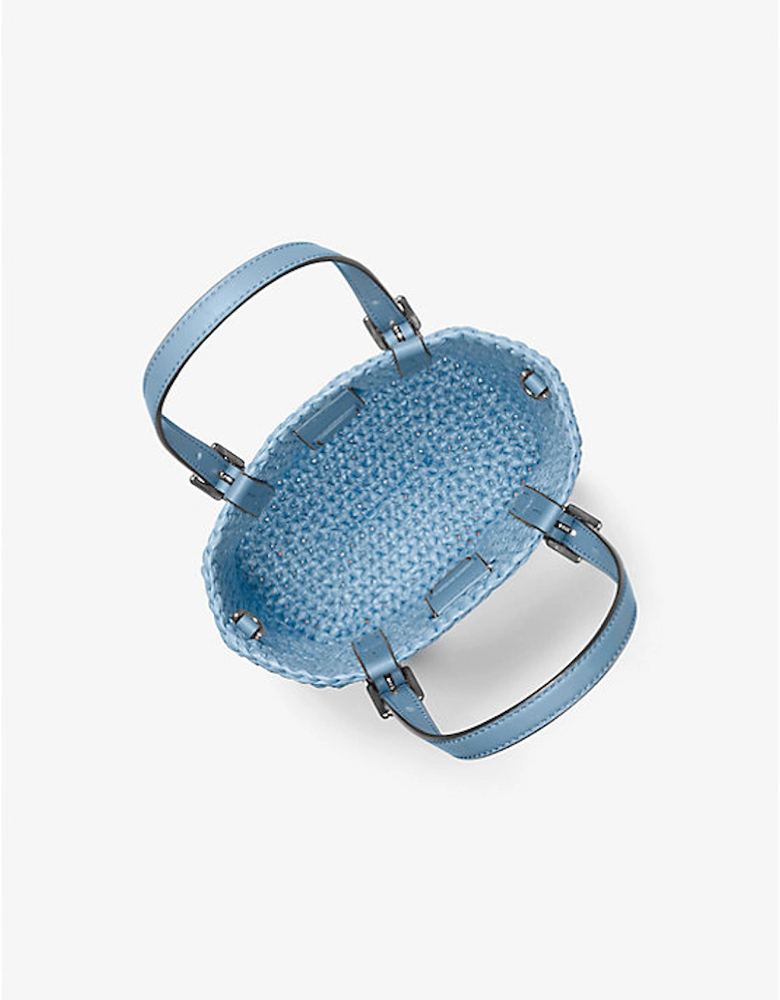 Quinn Extra-Small Hand-Crocheted Straw Crossbody Bag