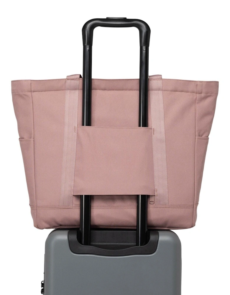 Heritage Polyester Unisex Adults Pink Tote Bag - 1