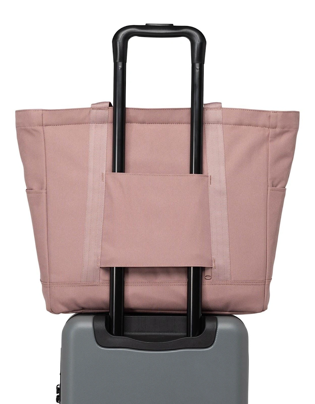 Heritage Polyester Unisex Adults Pink Tote Bag - 1