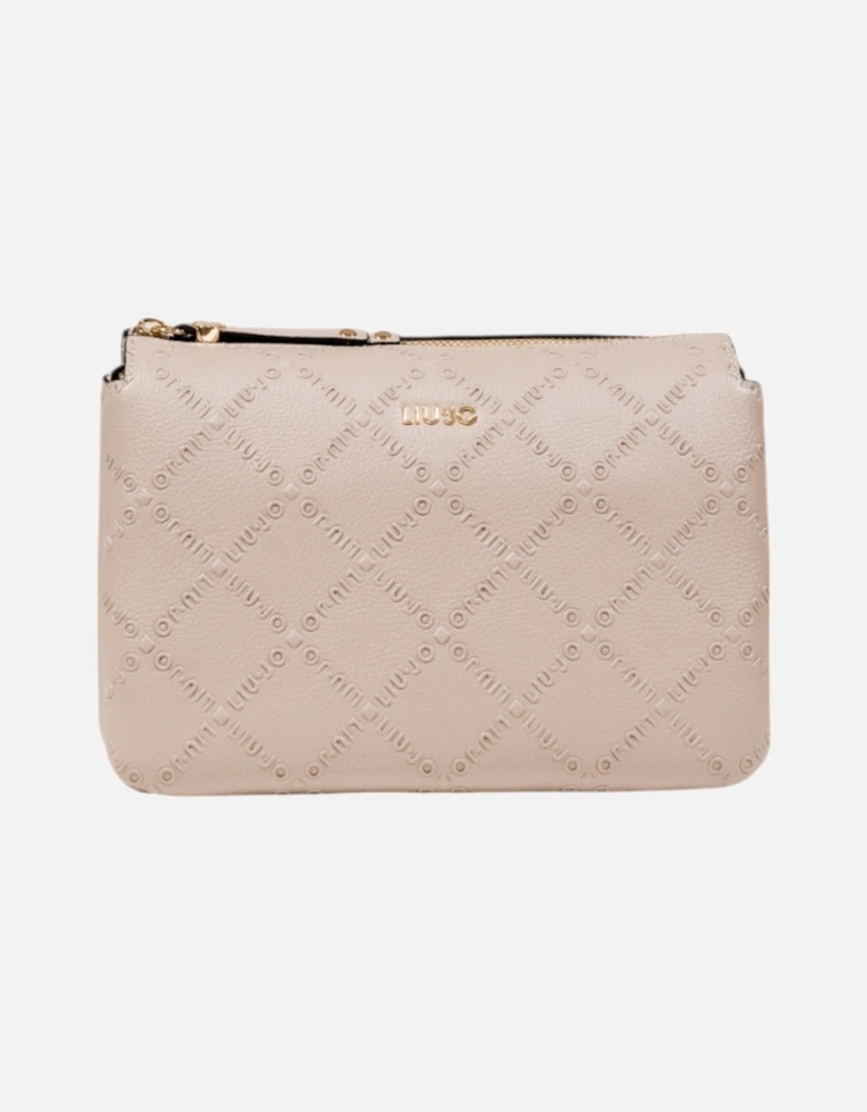Shoulder Bag with Zip Closure