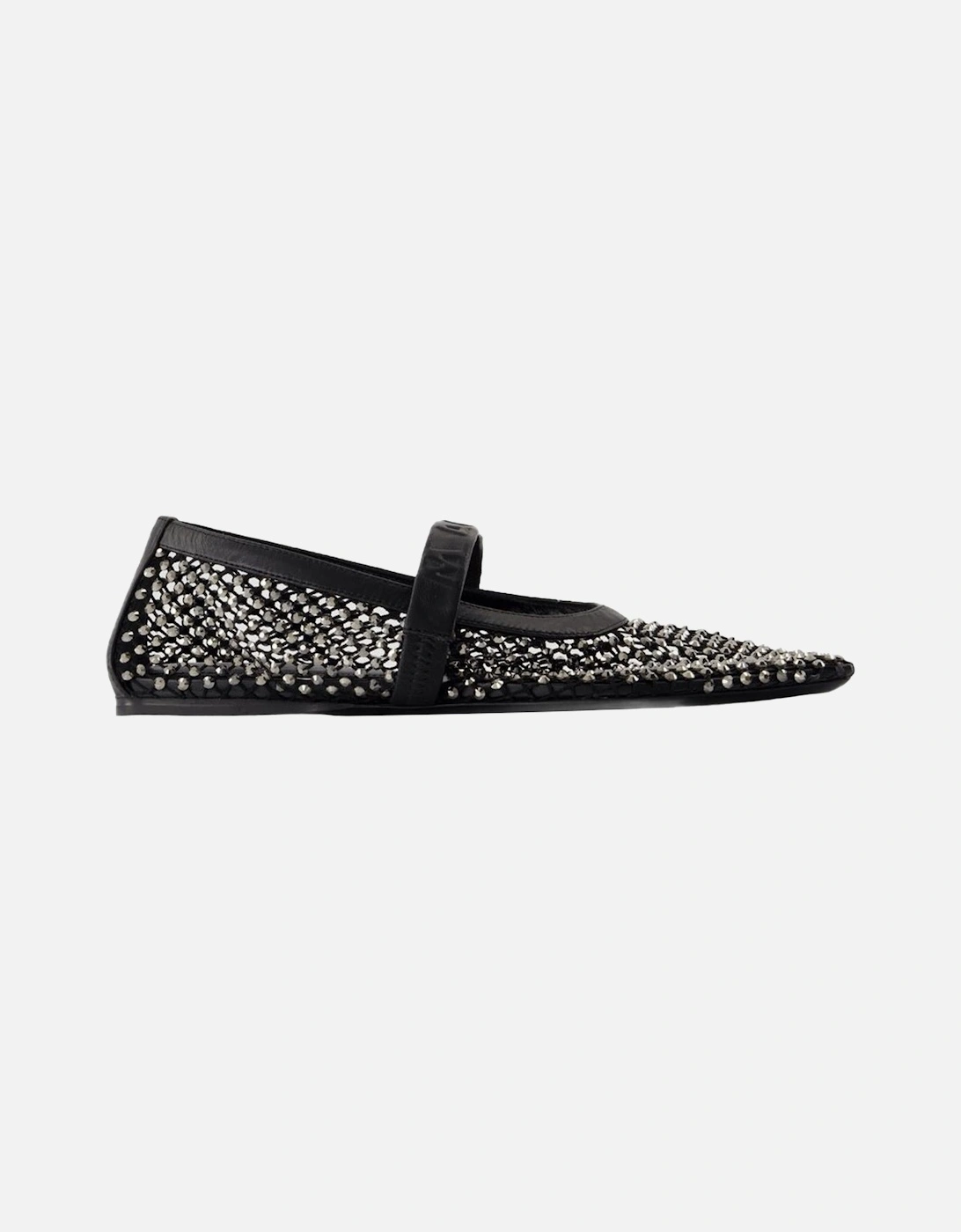Crystal Mesh PointedToe Flats, 4 of 3