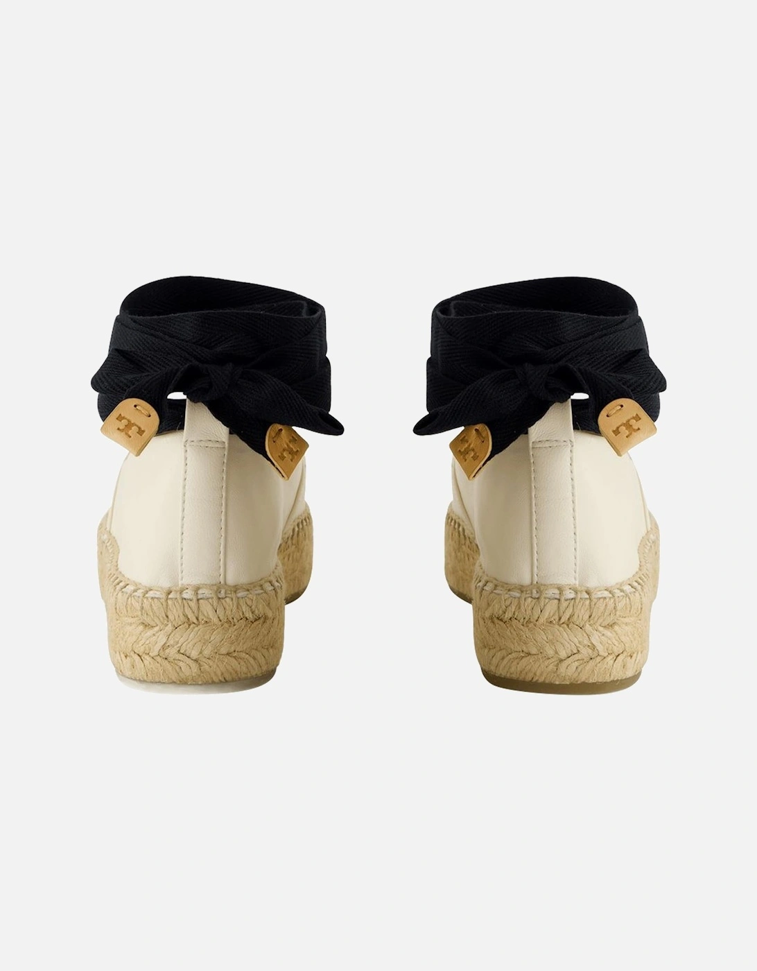Cap Toe Leather Espadrilles