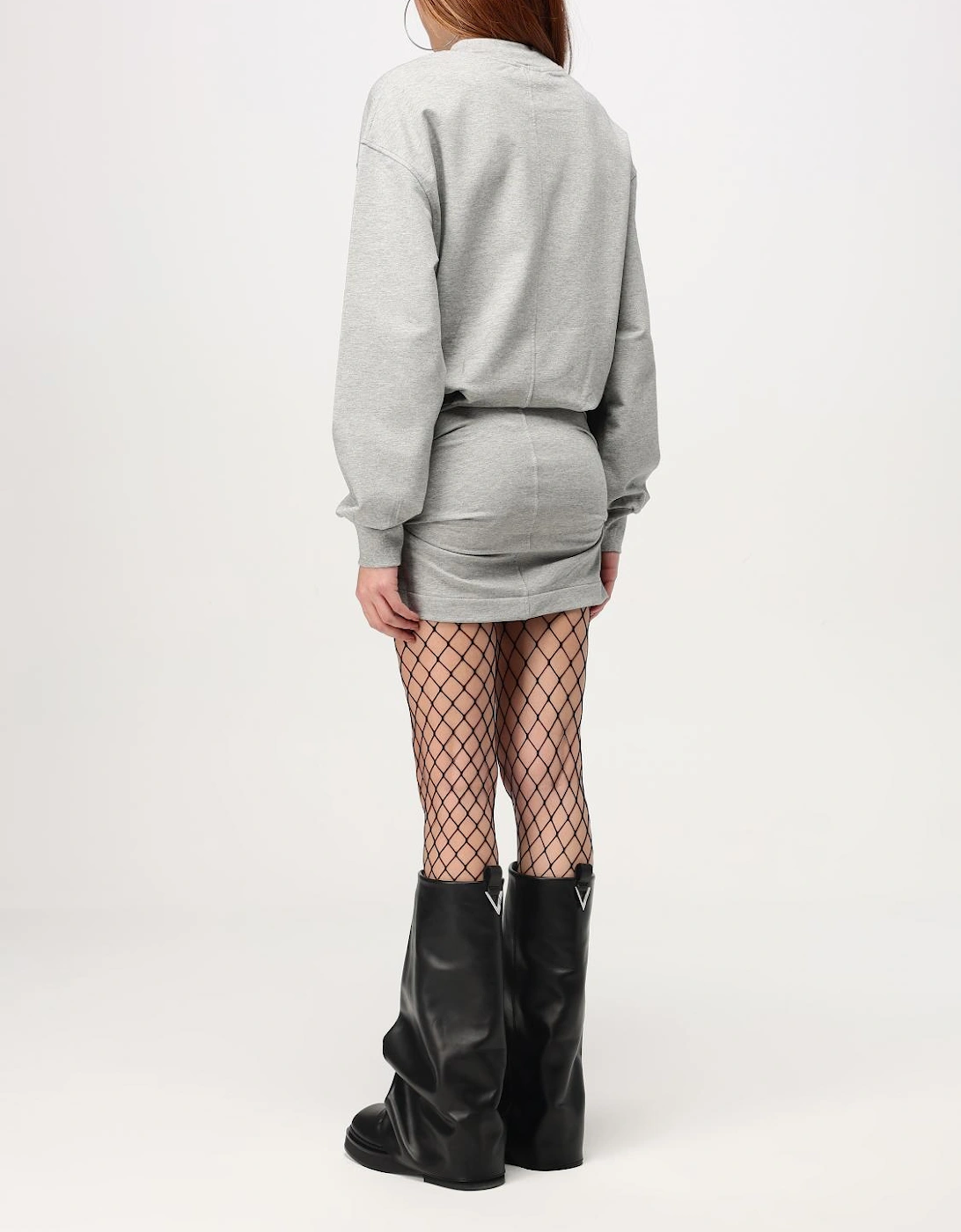 Mini Mock Neck Long Sleeve Dress