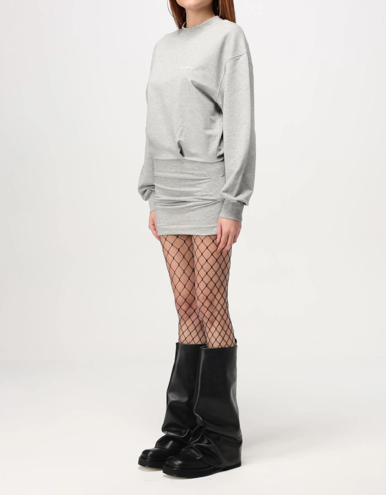 Mini Mock Neck Long Sleeve Dress