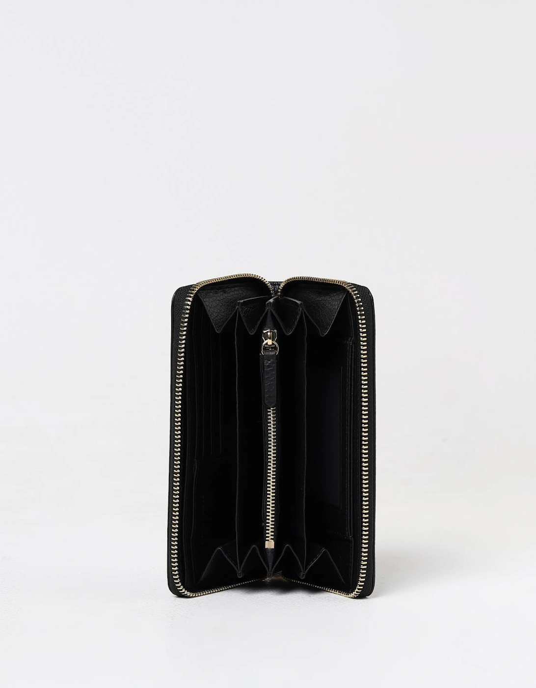 Zip Around Leather Wallet