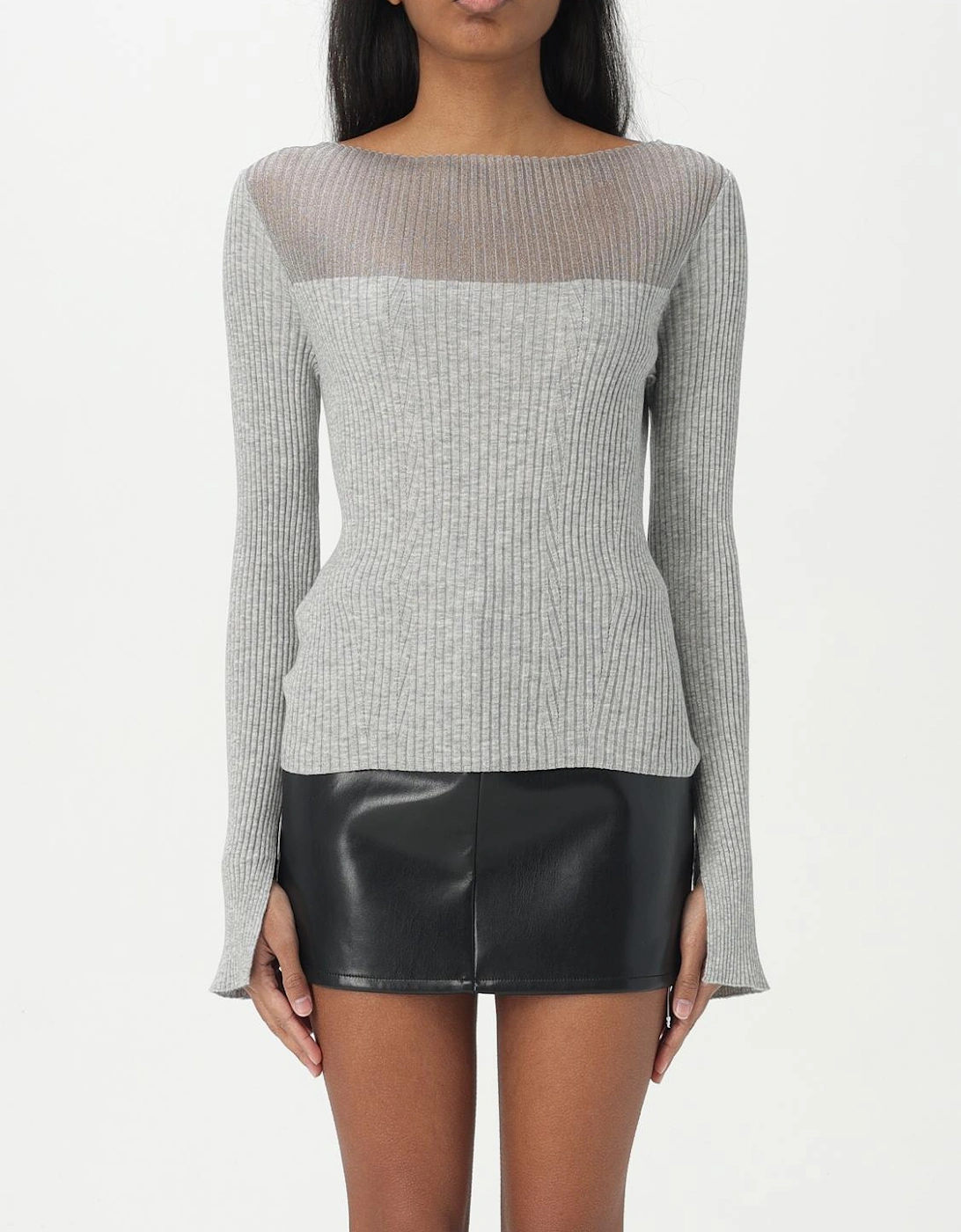 Ribbed Knit Pullover Sweater, 5 of 4