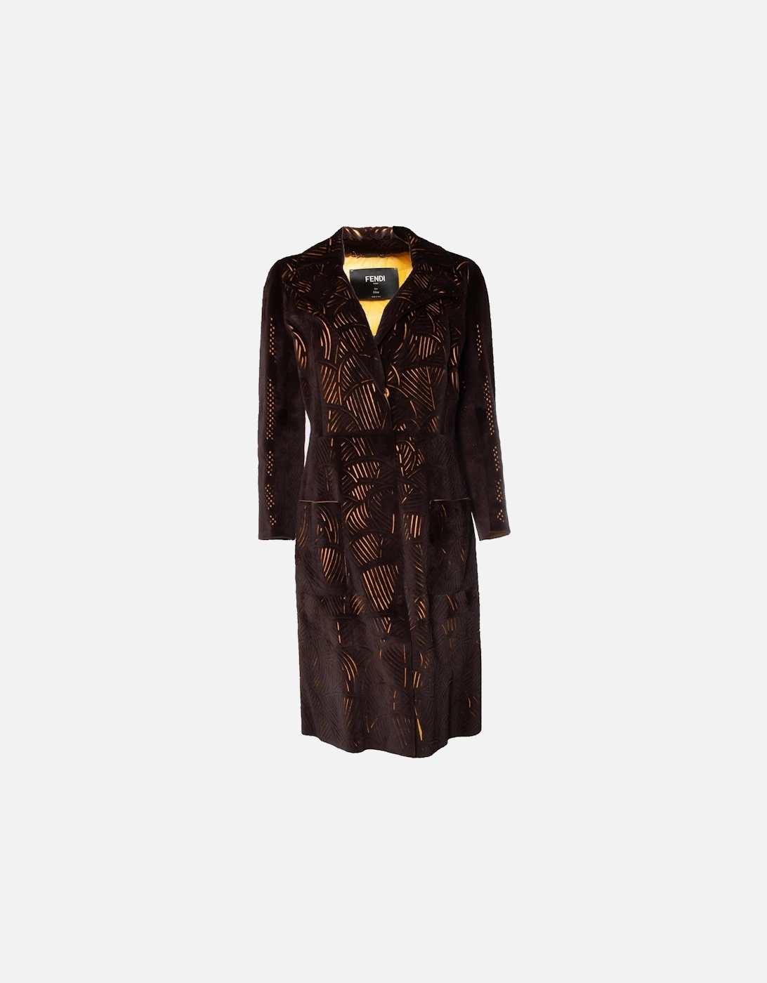 Lasercut Mink and Leather Coat, 11 of 10