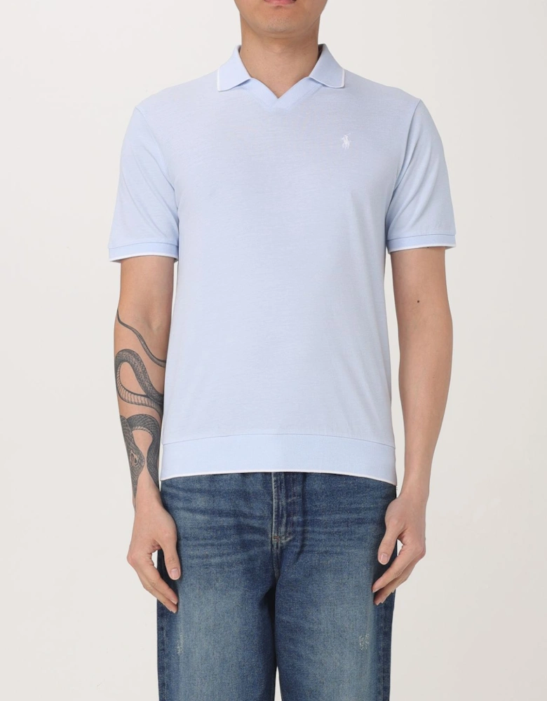 Custom Slim Fit Knit Polo Shirt