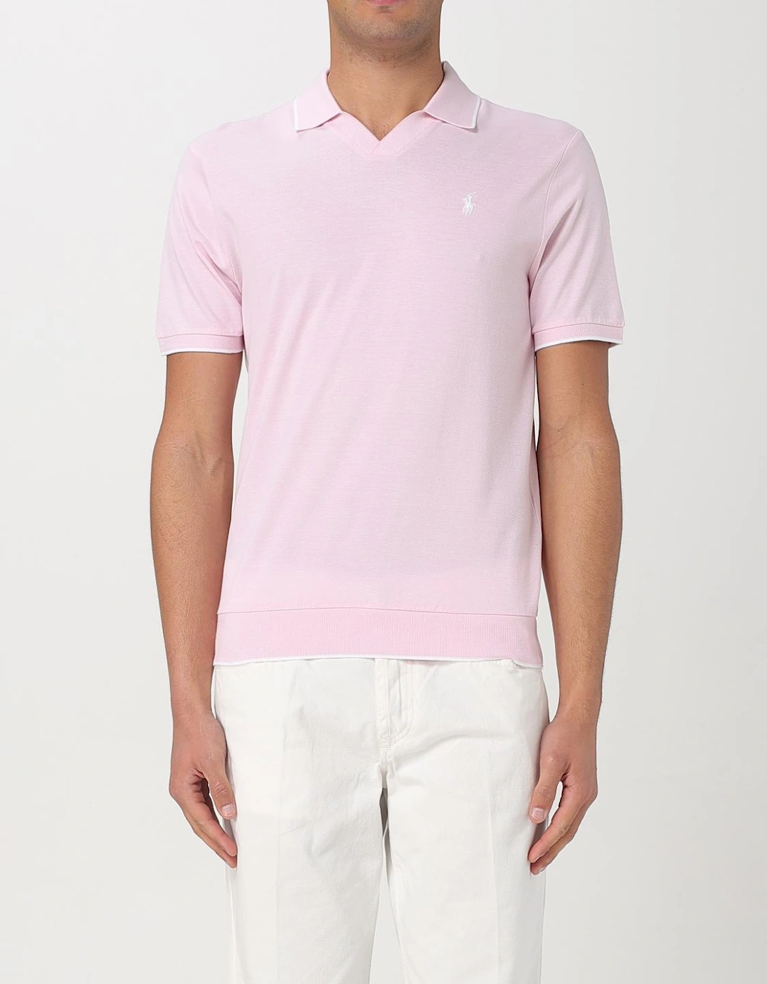 Custom Slim Fit Knit Polo Shirt