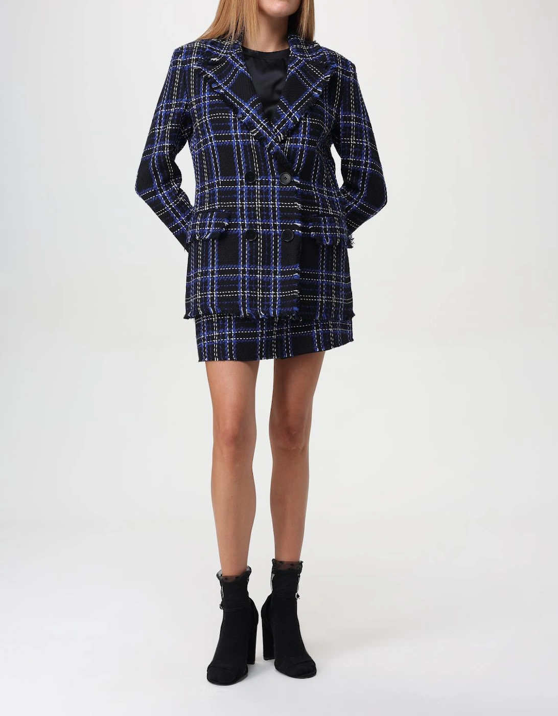 Plaid Mini Skirt