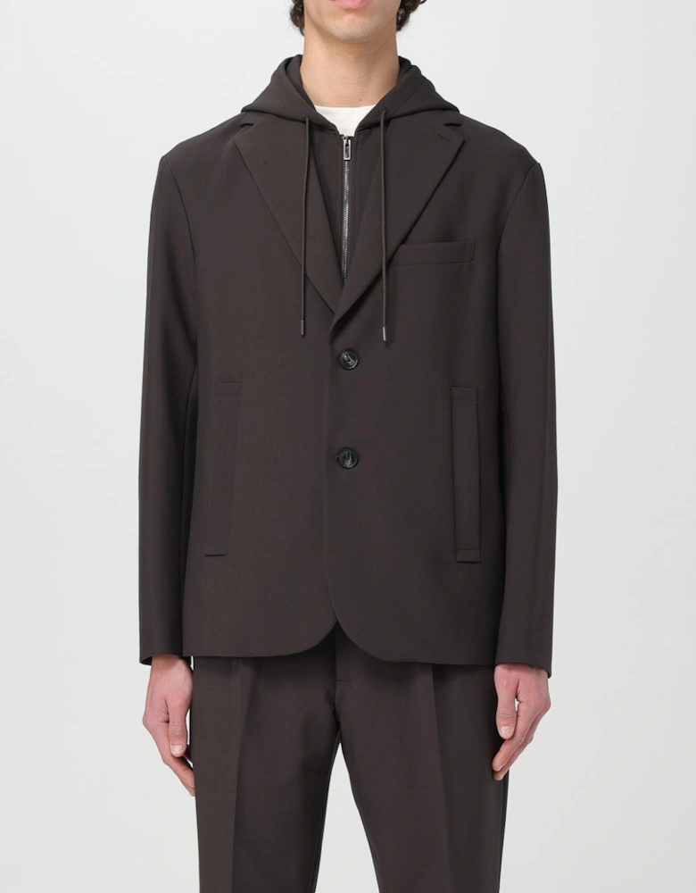 Hooded Blazer Jacket
