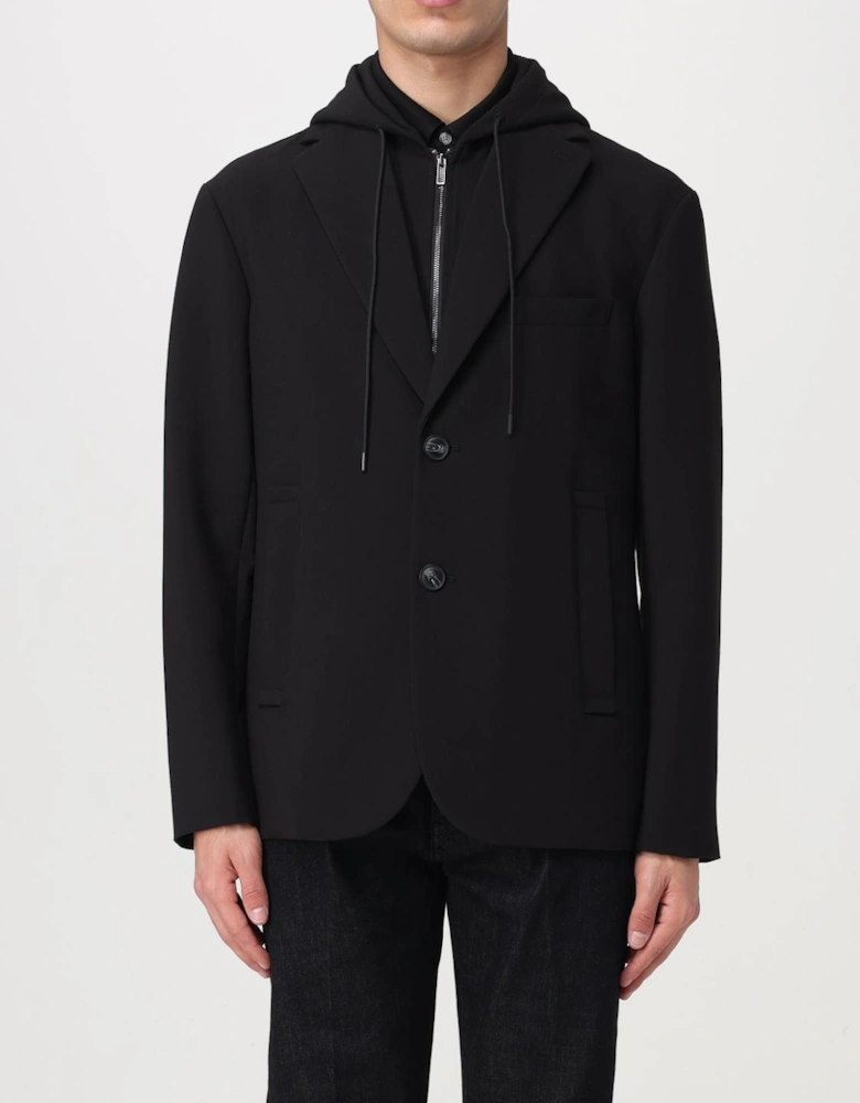Hooded Blazer Jacket