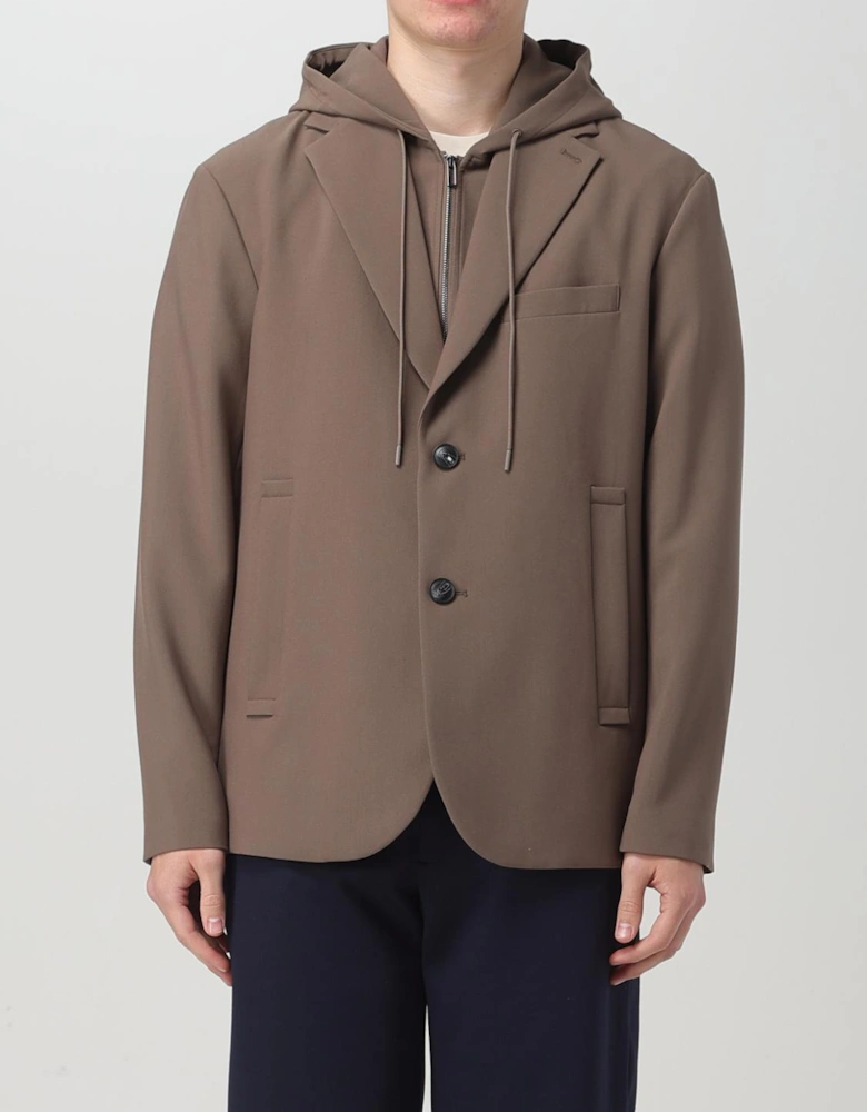 Hooded Blazer Jacket
