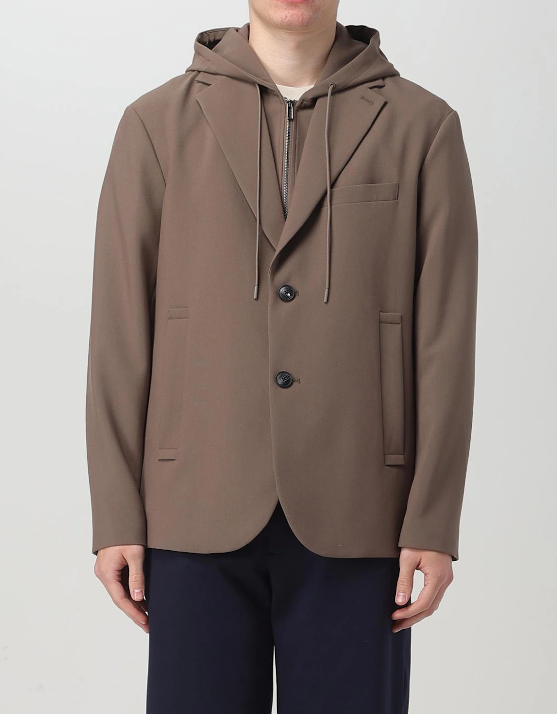 Hooded Blazer Jacket